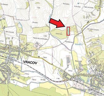 Nabízíme Vám ke koupi pozemky v katastrálním území Vracov, v