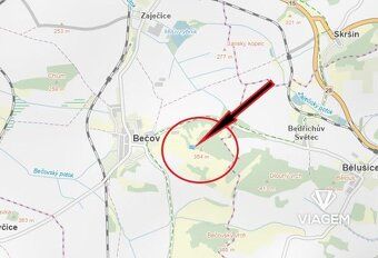Exkluzivně Vám nabízíme pozemek v katastrálním území Bečov u
