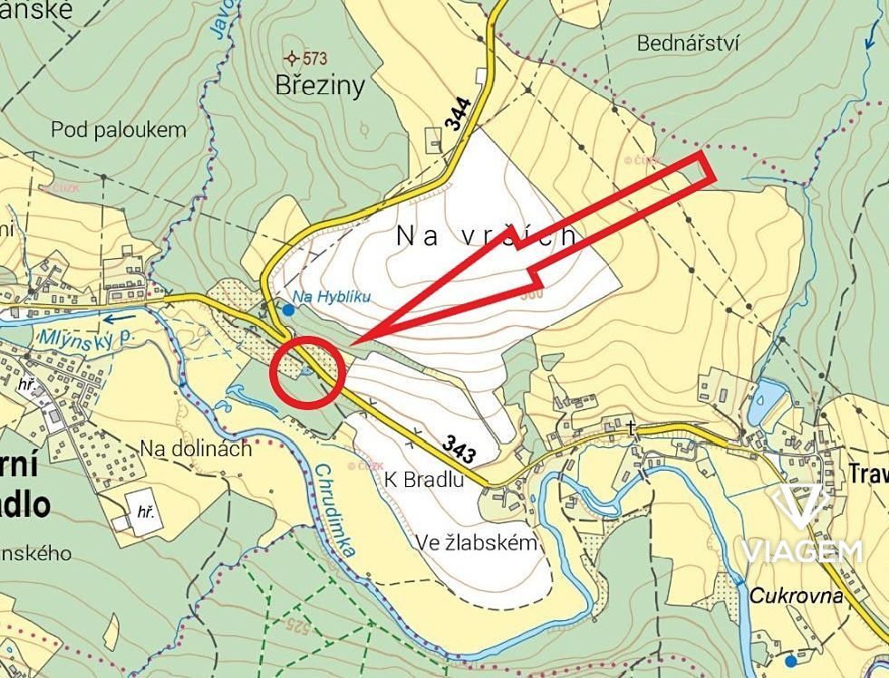 Exkluzivně Vám nabízíme pozemky v katastrálním území Travná 