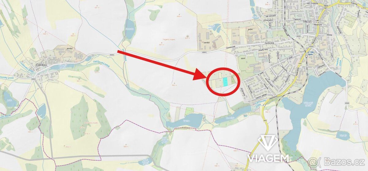 Nabízíme k prodeji pozemky ve 12,50% vlastnictví, parc. č. 3