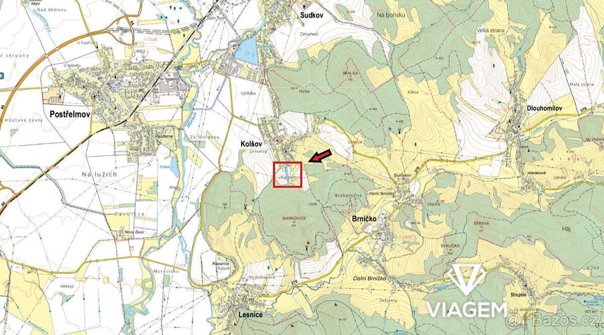 Exkluzivně Vám nabízíme pozemky v katastrálním území Kolšov 