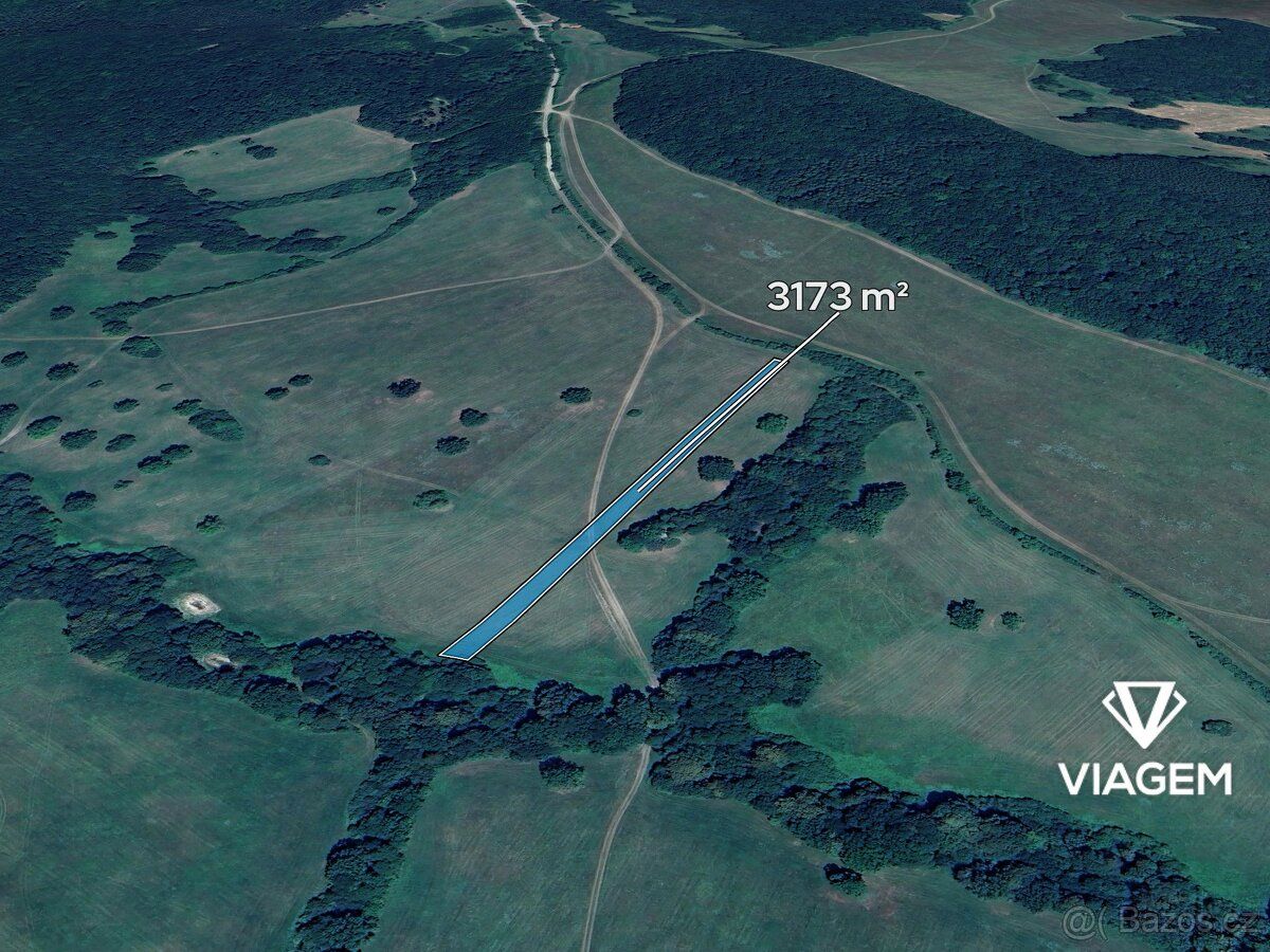 Investiční pozemek o výměře 3 173 m² v atraktivní zemědělské