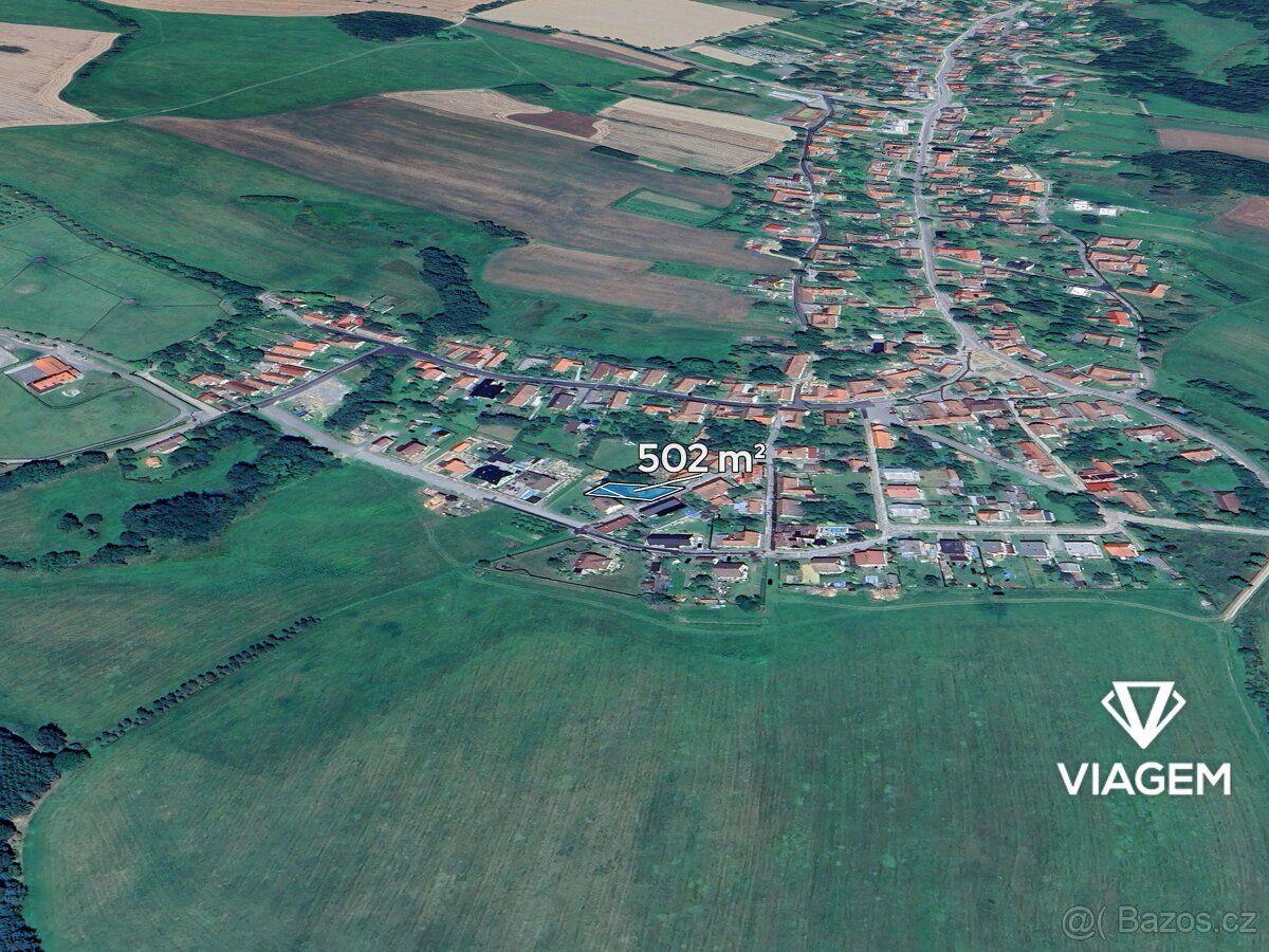 V exkluzivním zastoupení majitele nabízíme pozemky o celkové