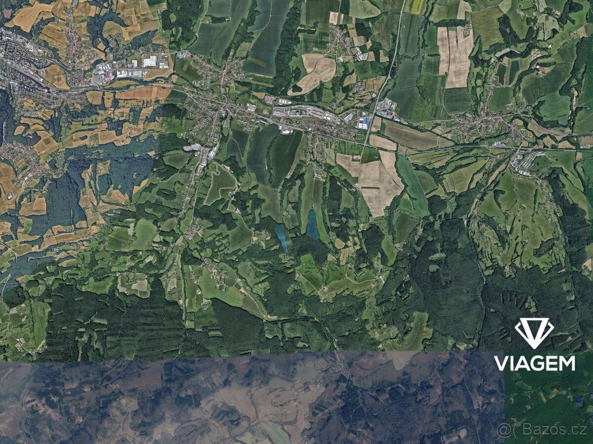 Nabízíme lesní pozemky v katastrálním území Lípa nad Dřevnic