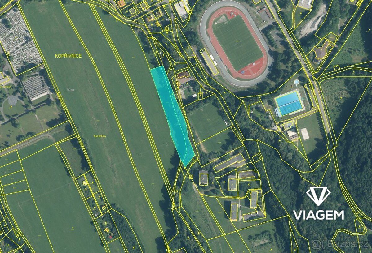 Nabízíme dvě parcely v katastrálním území Kopřivnice o celko