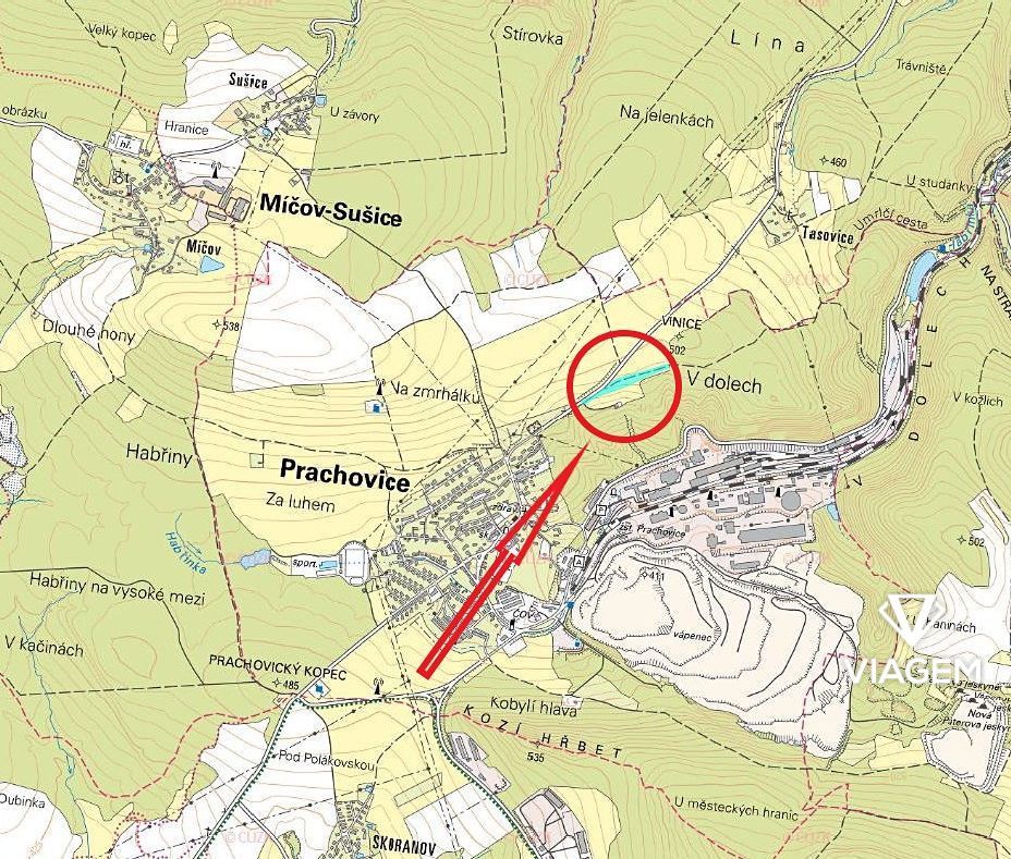 Exkluzivně Vám nabízíme pozemky v katastrálním území Prachov