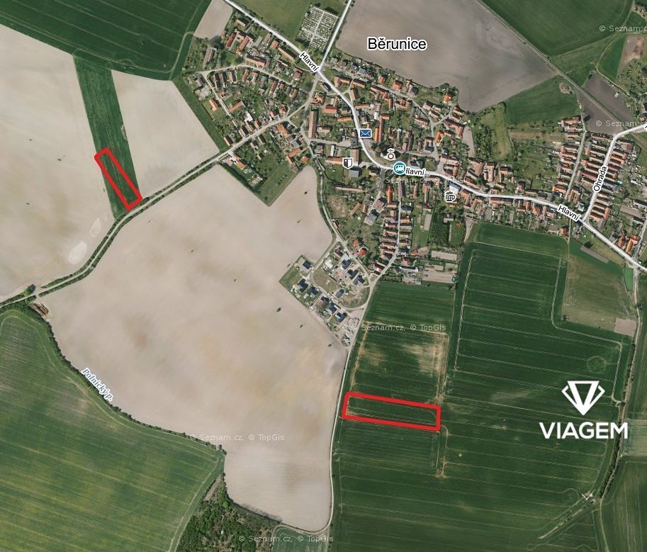 Nabízíme Vám ke koupi pozemek v katastrálním území Běrunice,