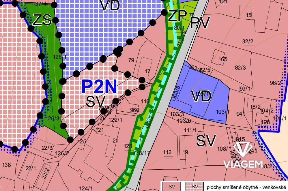 Exkluzivně Vám nabízíme pozemky v katastrálním území Načešic
