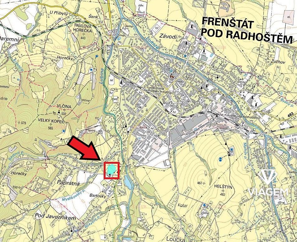 Nabízíme Vám ke koupi pozemky v katastrálním území Frenštát 