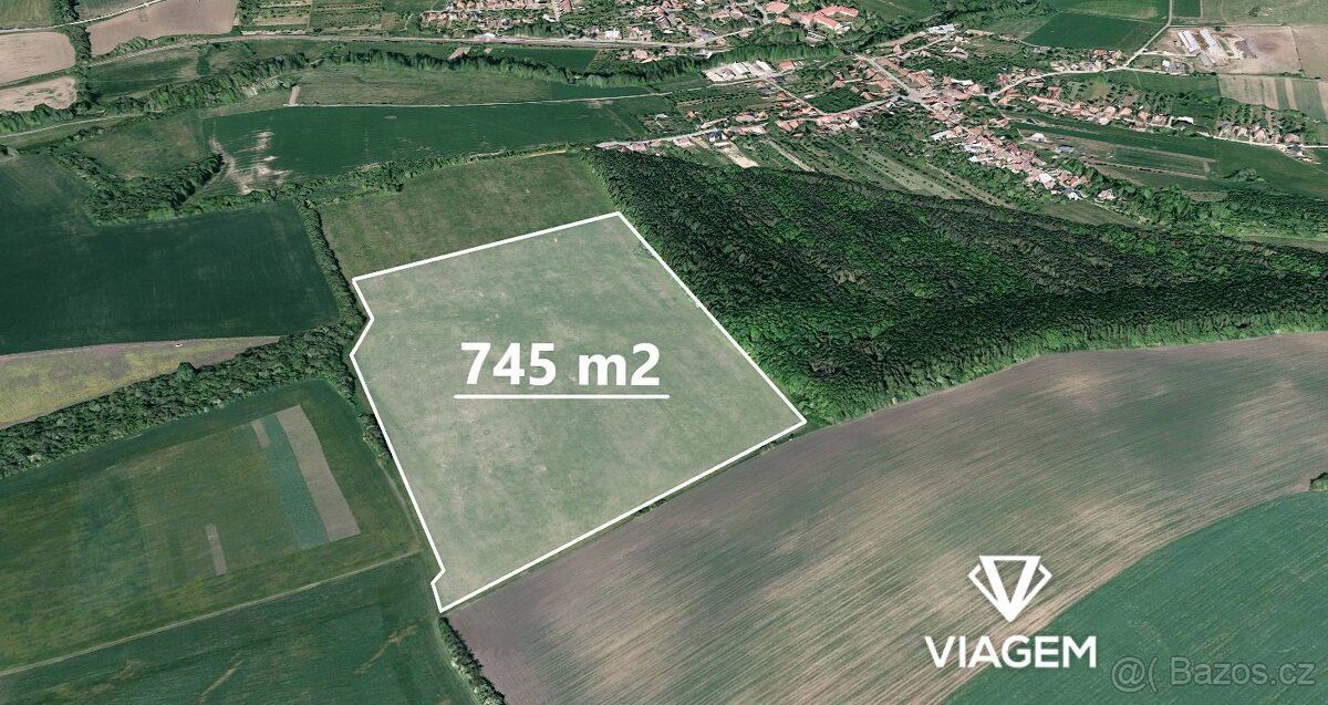Exkluzivně Vám nabízíme pozemek v katastrálním území Nezdeni