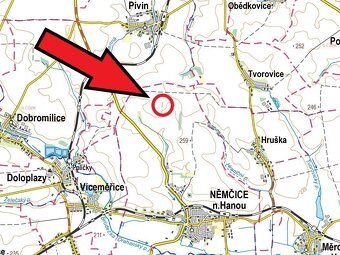 Exkluzivně Vám nabízíme pozemek v katastrálním území Němčice