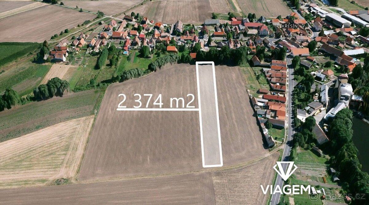 ➡️ Nabízím podíl na pozemku v katastrálním území Křesín, okr