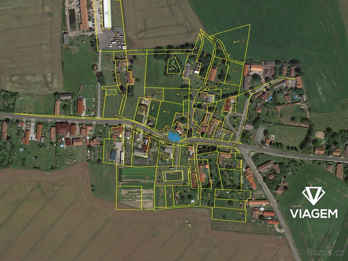 Exkluzivně Vám nabízíme spoluvlastnický podíl 1/2 na pozemku