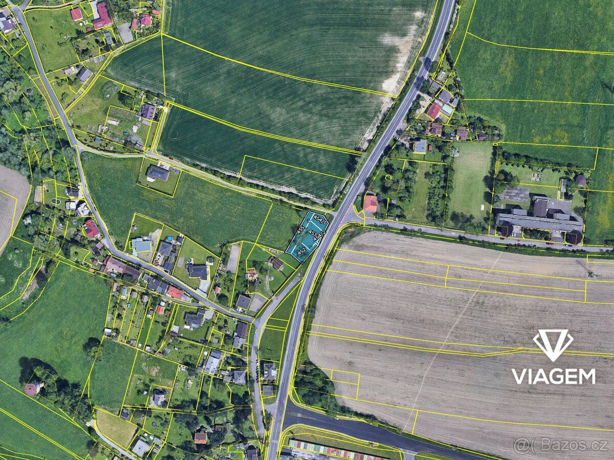Exkluzivně Vám nabízíme k prodeji pozemky parc. č. 452, 453,