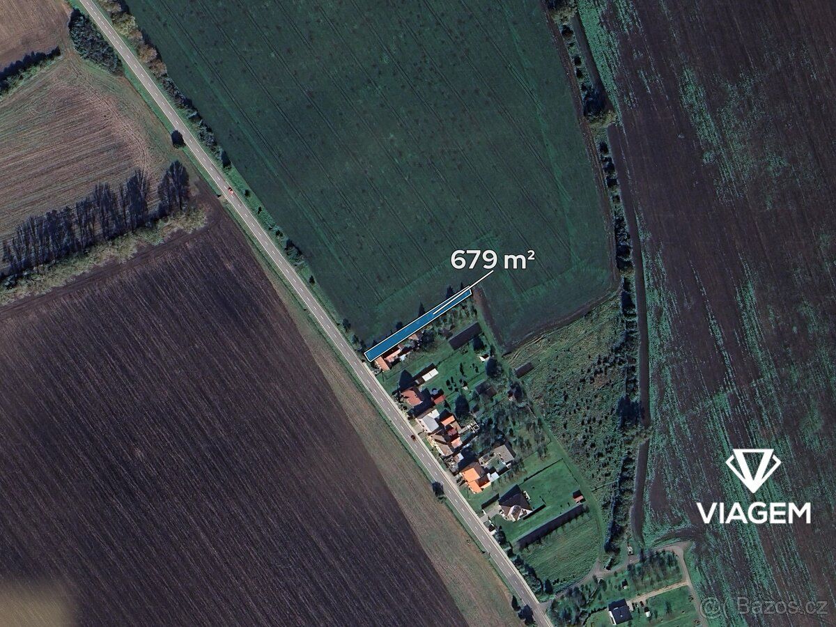 Exkluzivně Vám nabízíme pozemek orné půdy o výměře 679 m² v 