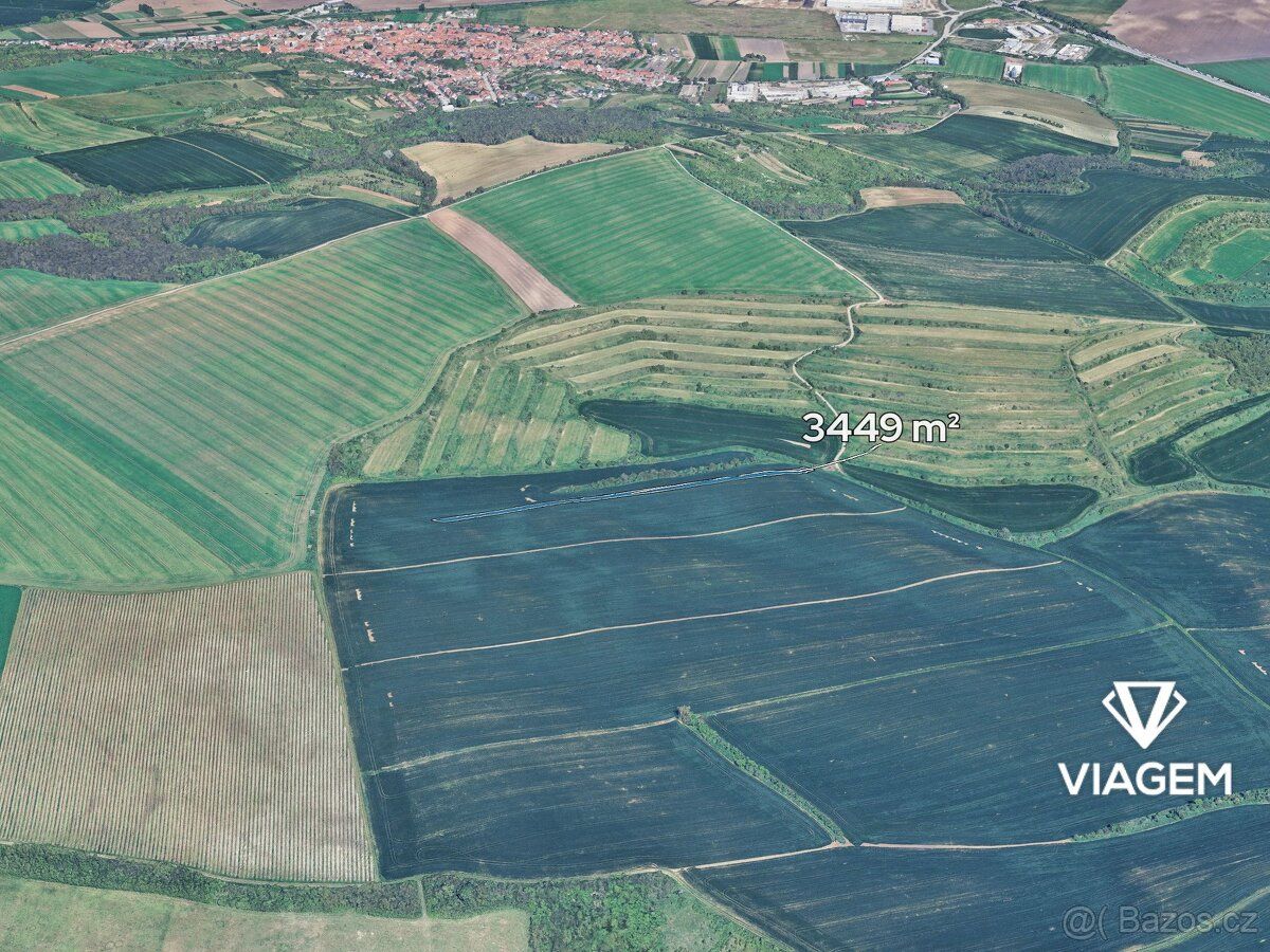 Nabízíme ornou půdu v katastrálním území Nosislav, okres Brn