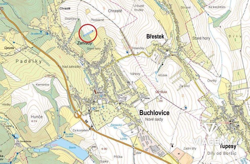 Exkluzivně Vám nabízíme pozemek v katastrálním území Buchlov