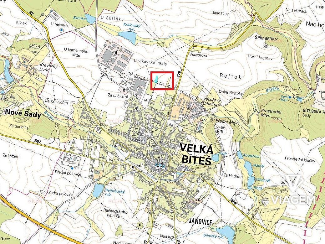 Nabízíme Vám ke koupi pozemky v katastrálním území Velká Bít