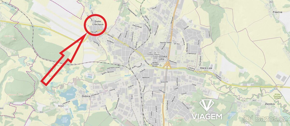 Exkluzivně Vám nabízíme k prodeji pozemky parc. č. 567/17, 5