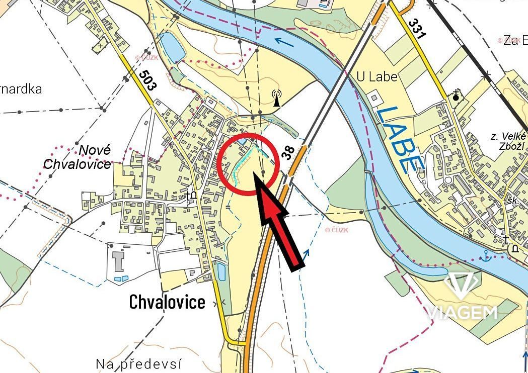 Exkluzivně Vám nabízíme pozemek v katastrálním území Chvalov