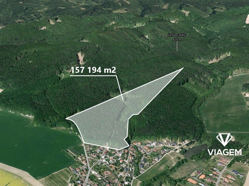 Hledáte investici do lesního pozemku v okrese Zlín? Chcete m
