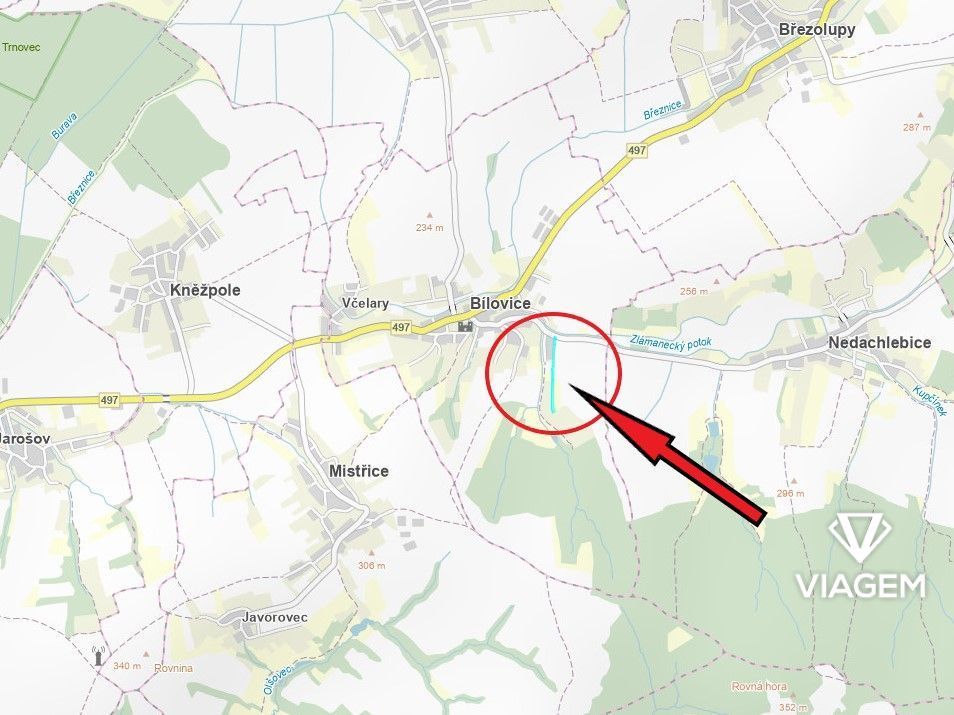 Exkluzivně Vám nabízíme pozemky v katastrálním území Bílovic