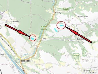Exkluzivně Vám nabízíme pozemky v katastrálním území Želízy 
