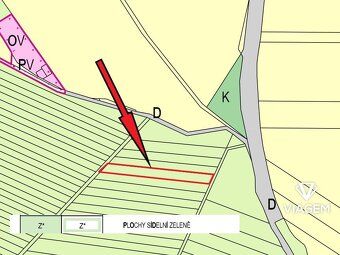Nabízím k prodeji atraktivní pozemek:
Parc. č.: 2593/77 Okre