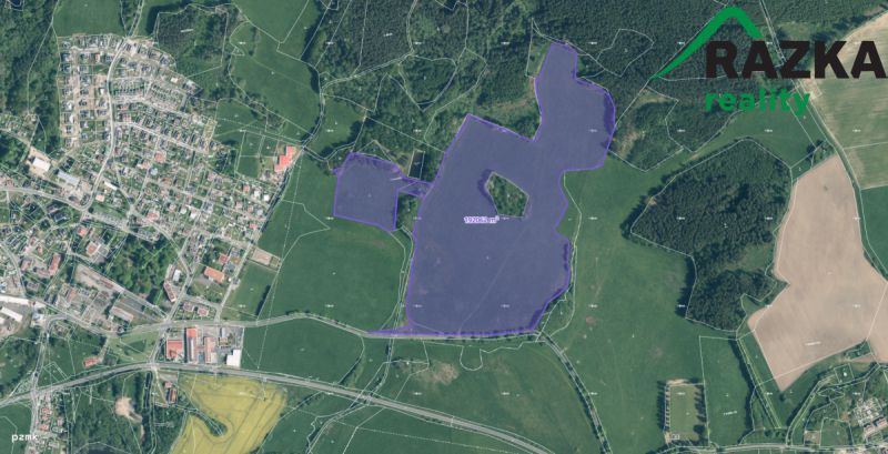 Nabízíme k prodeji ucelené zemědělské pozemky u Tachova, v k