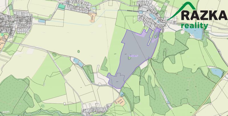 Nabízíme k prodeji ucelené zemědělské pozemky u Tachova, v k