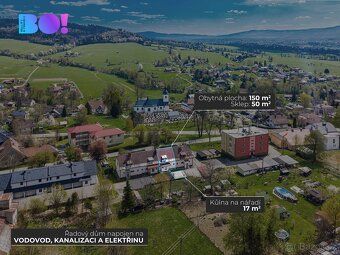 Nabízíme ke koupi řadový dům v malebné obci Vendryně napojen