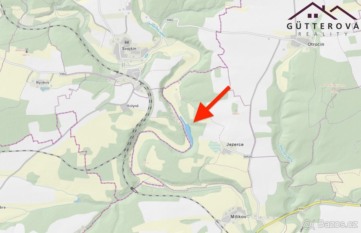 Ev.č. xIGP069 Nabízím k prodeji pozemek v těsné blízkosti ře