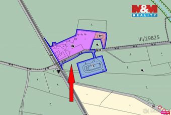 Nabízíme k prodeji lesní pozemek o výměře 3 807 m² v katastr