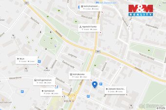 Nabízíme k pronájmu světlý byt 1+kk o velikosti 42 m² v klid