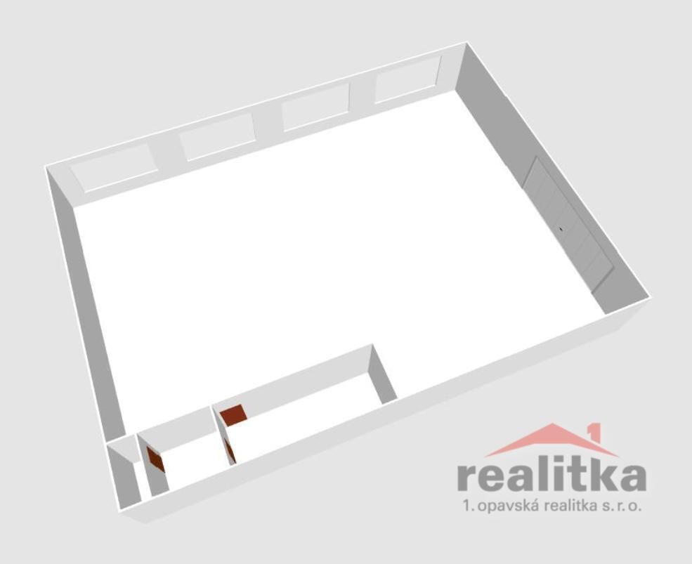 Nabízíme k pronájmu obchodní prostor o celkové výměře 265 m²