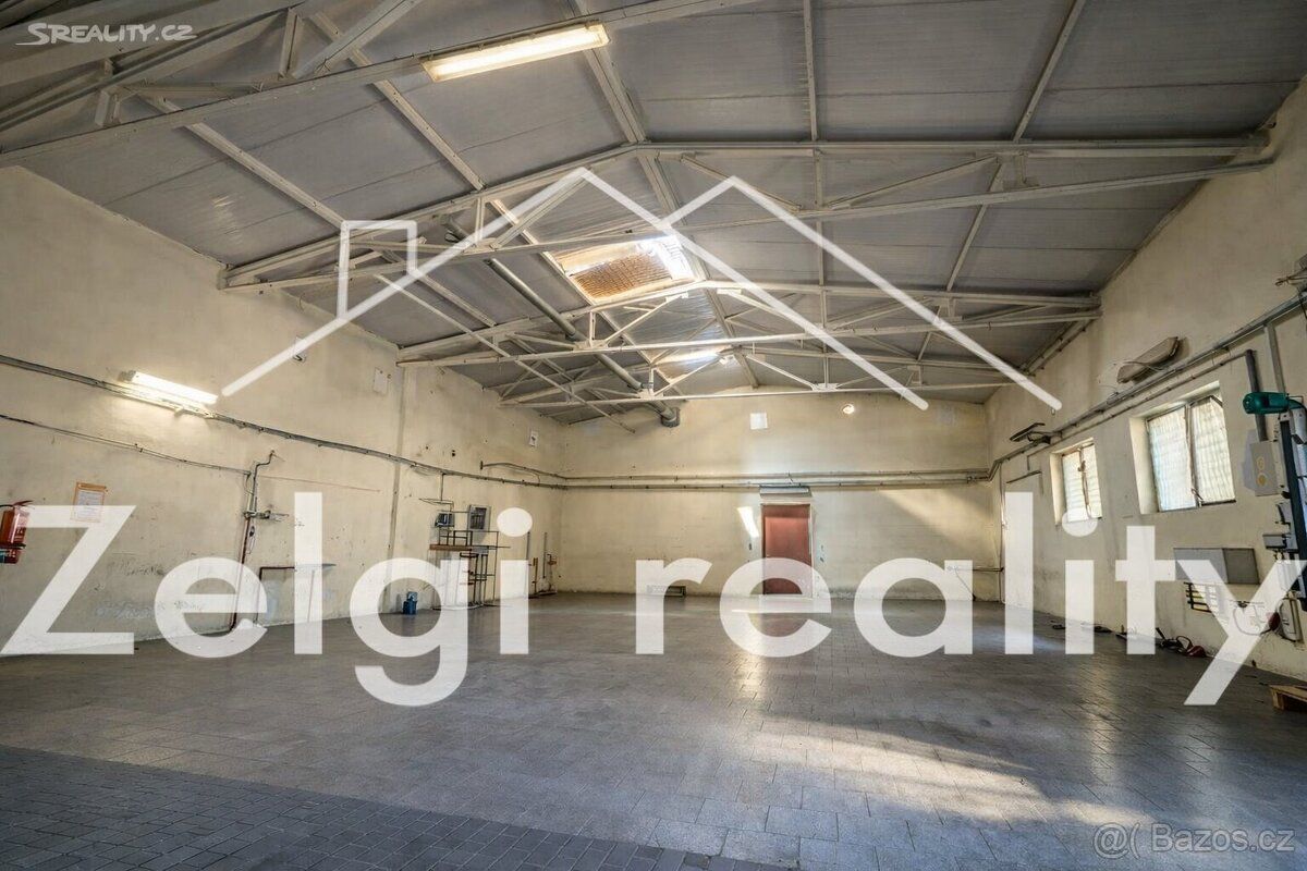 Pronájem flexibilní zděné haly 298 m² v Hustopečích – sklad 