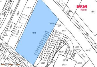 Nabízíme k prodeji pozemek parc. č. 585/26 o výměře 2 317 m²