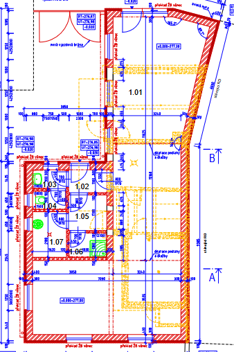 Nabízíme k pronájmu prostor 80m2, sociální zařízení, parková
