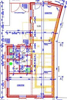Nabízíme k pronájmu prostor 80m2, sociální zařízení, parková