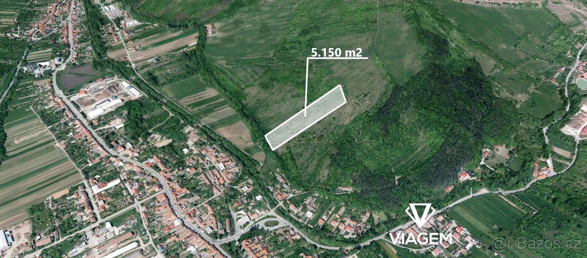 Nabízíme k prodeji pozemky ve 37,50% vlastnictví, parc. č. 2