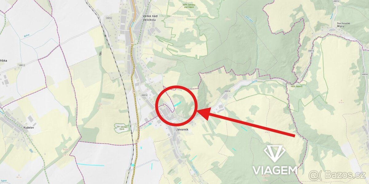Nabízíme k prodeji pozemky ve 37,50% vlastnictví, parc. č. 2