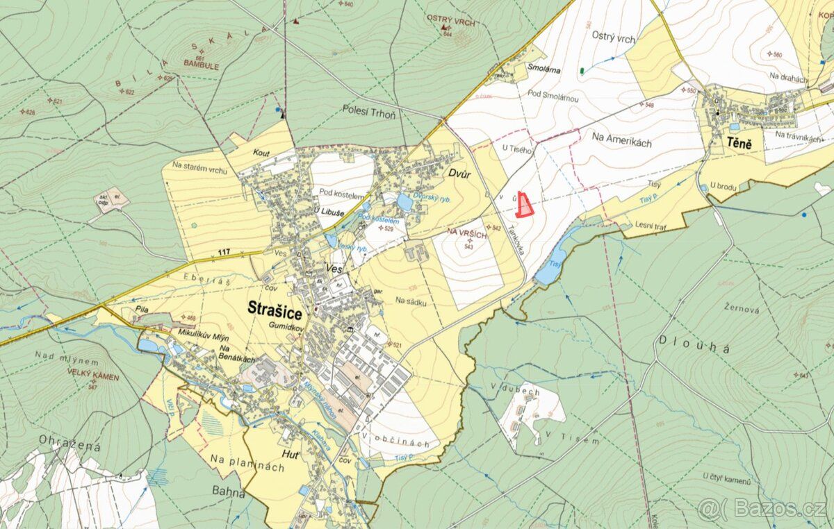 V katastrálním území Strašice (okres Rokycany) nabízím k pro