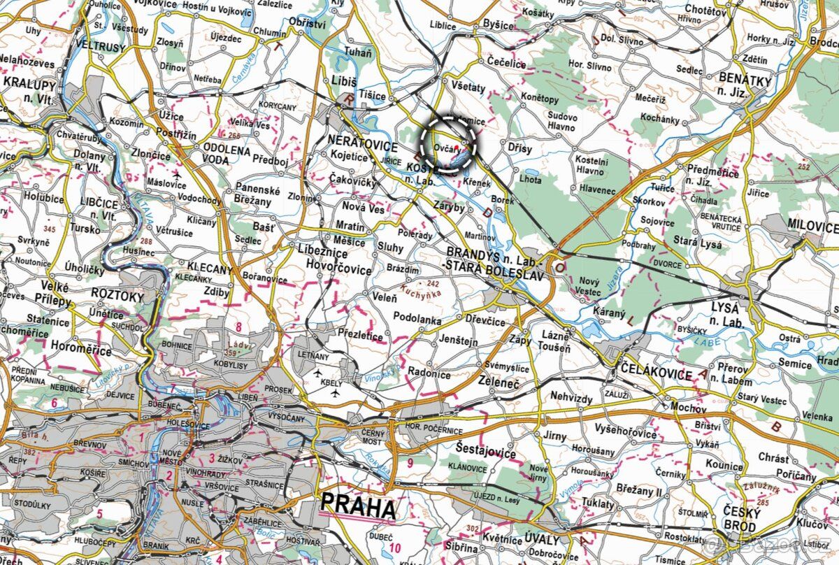 V katastrálním území Ovčáry u Dřís (okres Mělník) nabízím k 