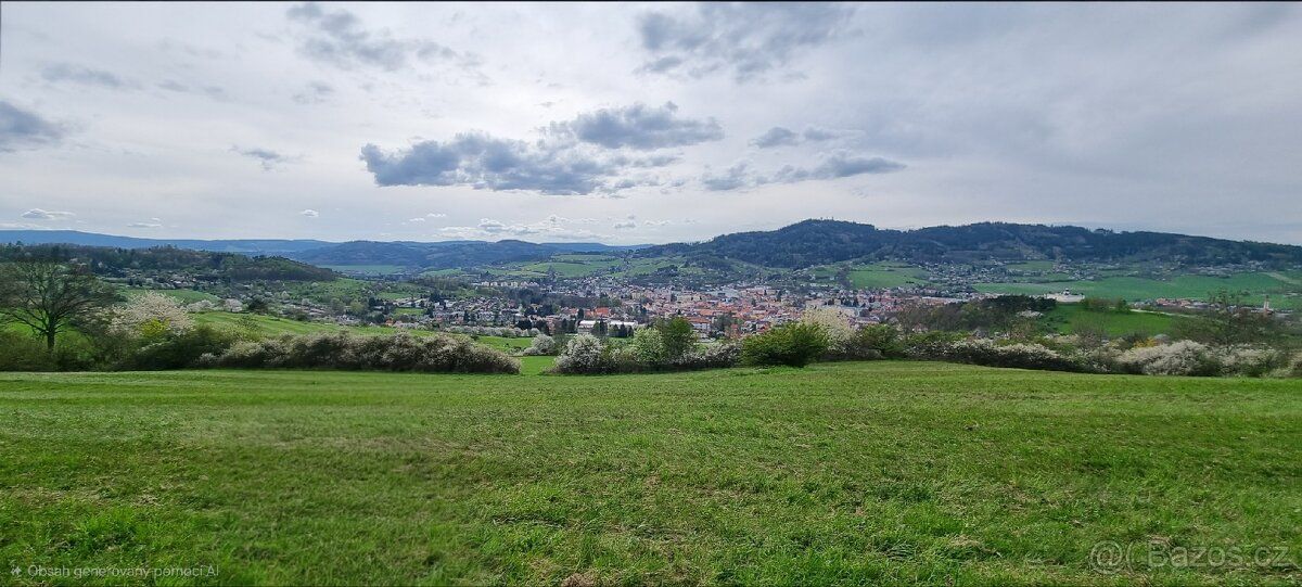 Prodám pozemek s krásným výhledem na Sušici. Soubor přilehlý