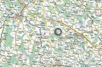 V katastrálním území Kamenice u Jihlavy (okres Jihlava) a Pa