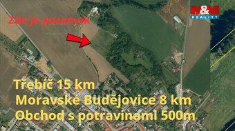 Poslední volný pozemek ke stavbě o výměře 999 m² v lokalitě,