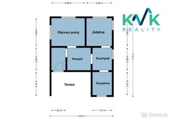 Nabízíme ke koupi celoročně obyvatelnou chatu (ev. č.) 3+1 v