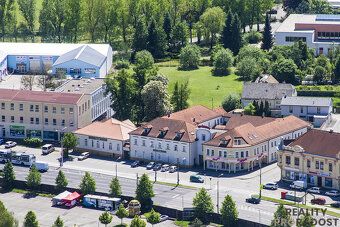 Unfurnished 1+kk in a quiet street opposite the Exhibition Grounds of České Budějovice
