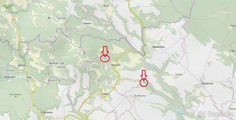 Sell forest plots in cadastral area of Nosálov.