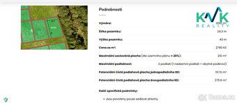 Oferujemy na sprzedaż działkę budowlaną o łącznej powierzchni 1050 m²